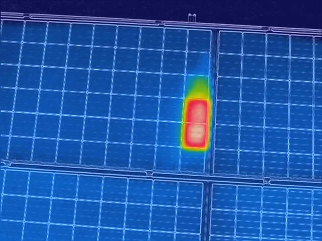 太陽光パネル点検　太陽光パネル　ソーラーパネル　ぐんまソーラーメンテ相談室　太陽光メンテナンス 太陽光発電不具合事例 ホットスポット